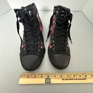 Skechers Star Wars Kylo Ren Galactic Ruler Hi-Top Sneakers Black Red Mens 7.5